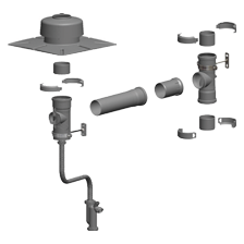 Conduits pour condensation